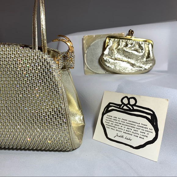 💎RARE💎Vintage Rhinestone Ram Bag - Picture 7 of 8